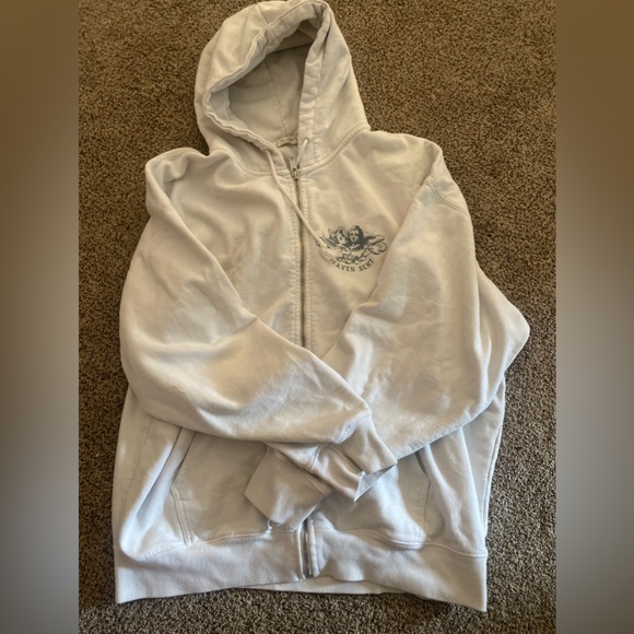 Brandy Melville Heaven Sent Zip Up - Picture 1 of 2